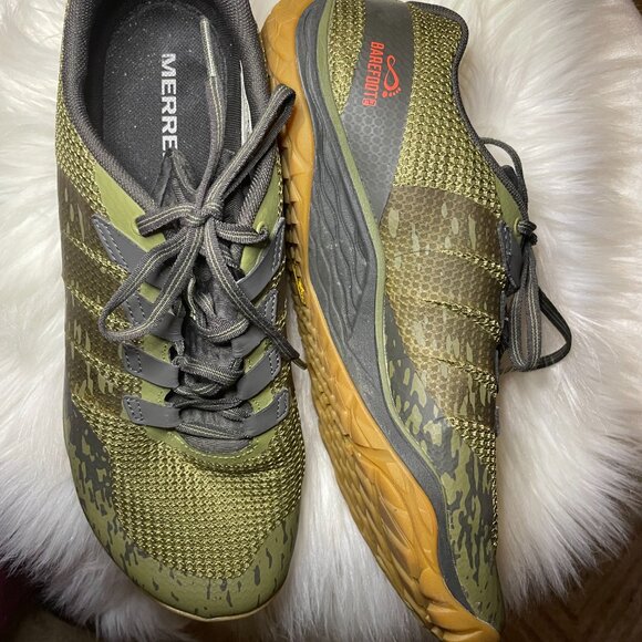 Merrell Men's Trail Glove Sneaker Size 10 - Picture 4 of 5